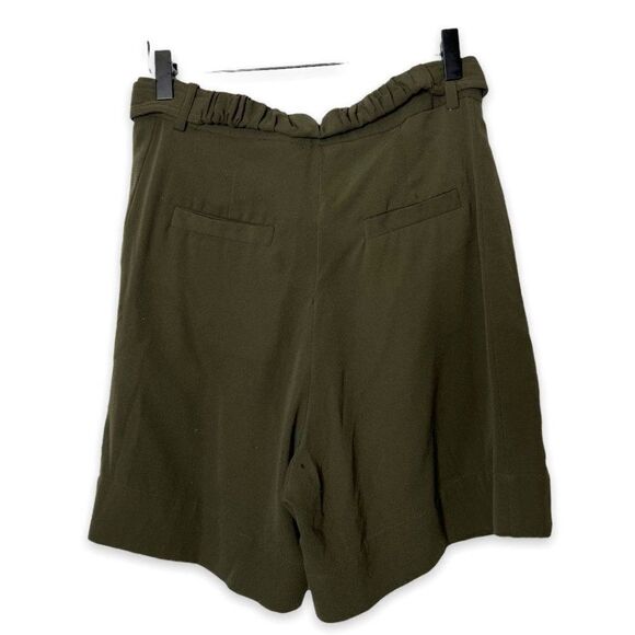 EUDON CHOI Pleated Harrison Shorts Size 4 - Picture 6 of 10